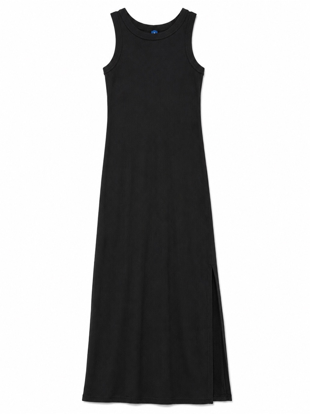 Old Navy Black Sleeveless Maxi Dress with Side Slit